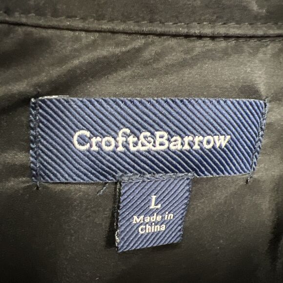 Croft & Barrow Men’s Extra Soft Flannel Shirt Colorful Plaid Red /Black Sz NWT - Picture 8 of 10